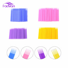 Load image into Gallery viewer, Fadvan 100 Pieces/Lot Disposable Makeup Brushes Individual Lash Micro Brush
